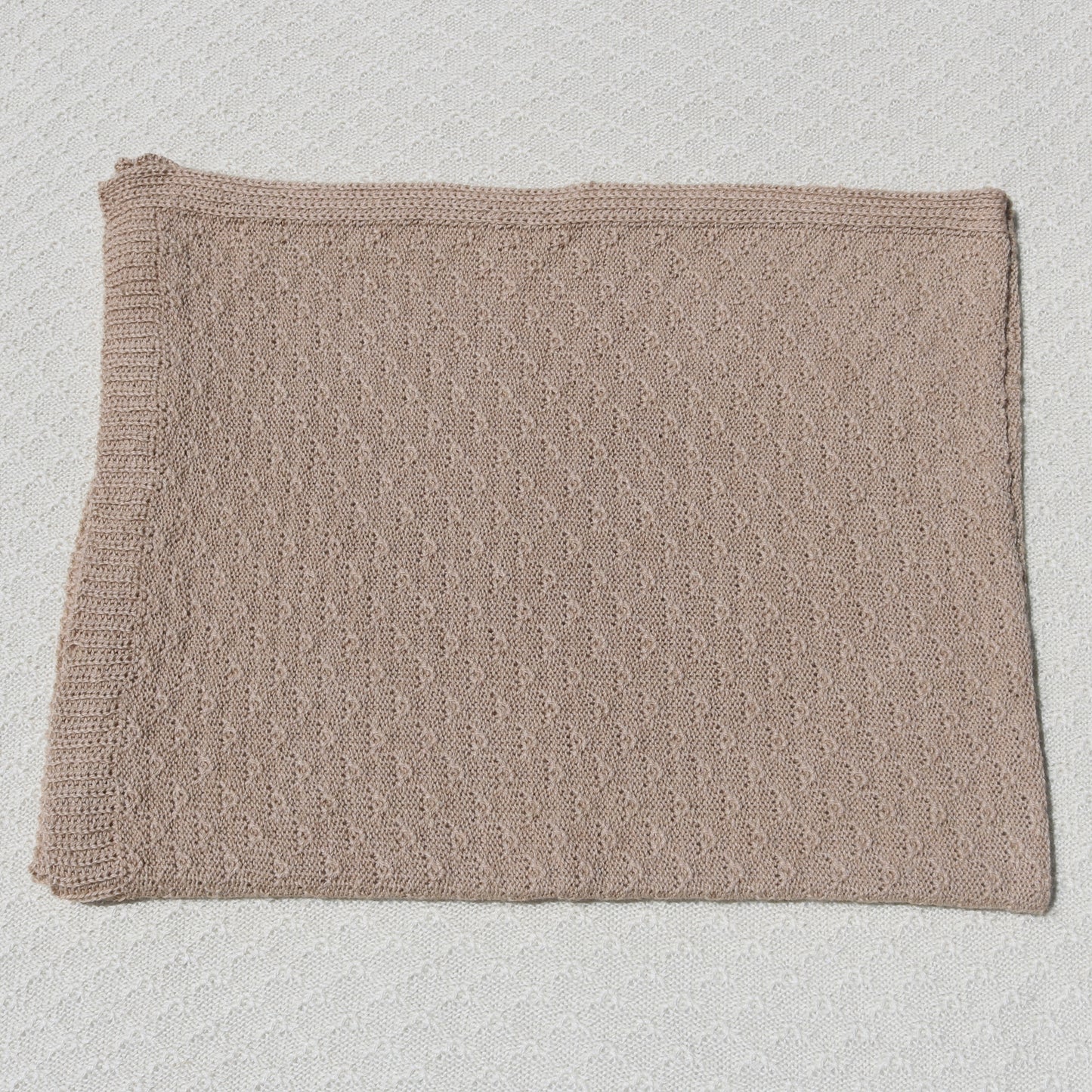 Ada tan alpaca blanket