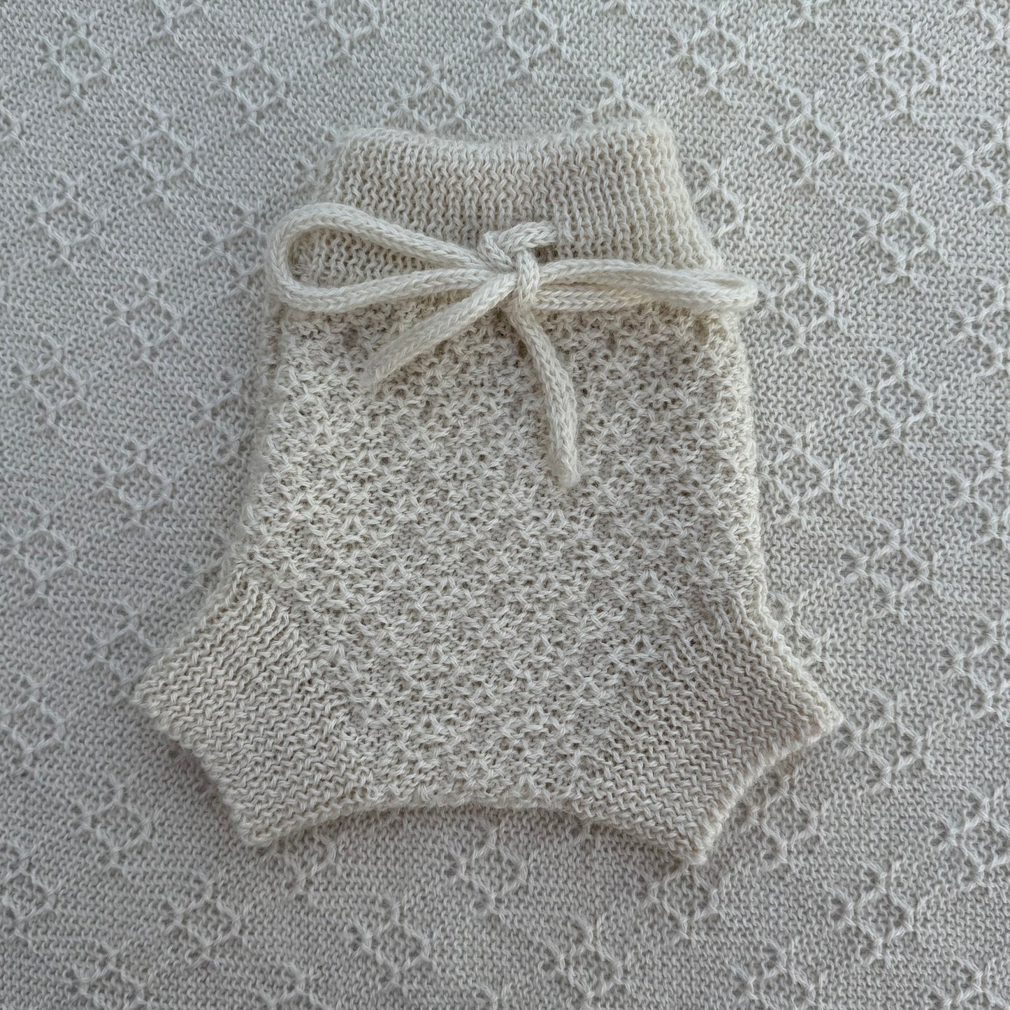 Hannah newborn baby alpaca bloomers