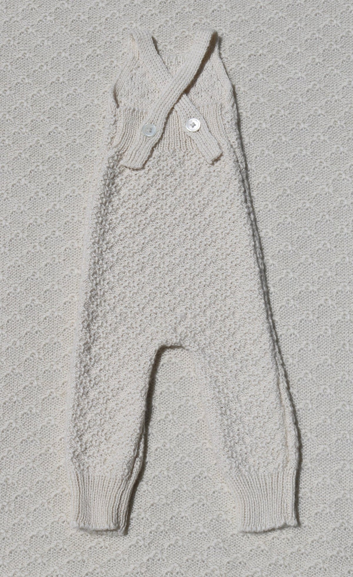 Hannah Newborn Baby overalls - Warm & Cosy KnitsAlpaca newborn baby overalls