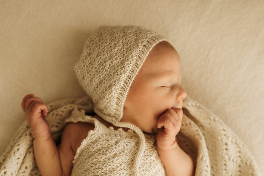 Custom Made Newborn Baby bonnet