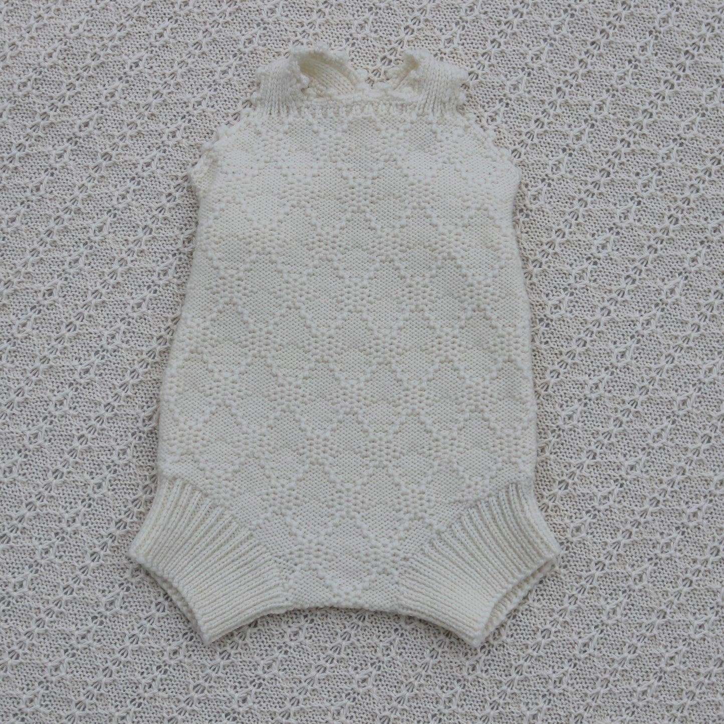 Custom Made Alpaca Newborn Baby Romper