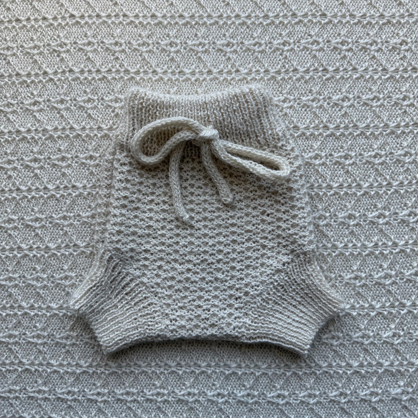 Eddie newborn alpaca bloomers