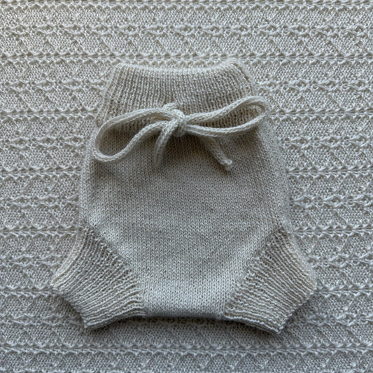 Poppy newborn alpaca bloomers