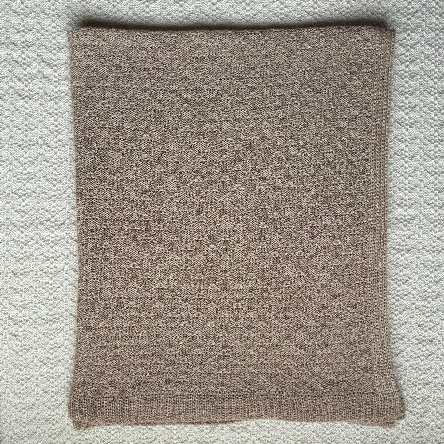 Ada alpaca tan blanket 