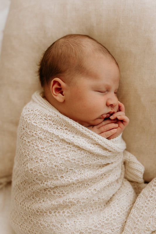 Wren alpaca blanket - Warm & Cosy Knits